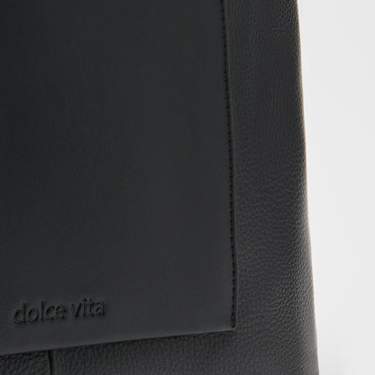 HANA BLACK LEATHER
