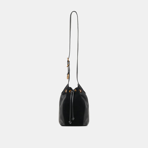 DOLCEVITA HEIDI BLACK LEATHER Handbags