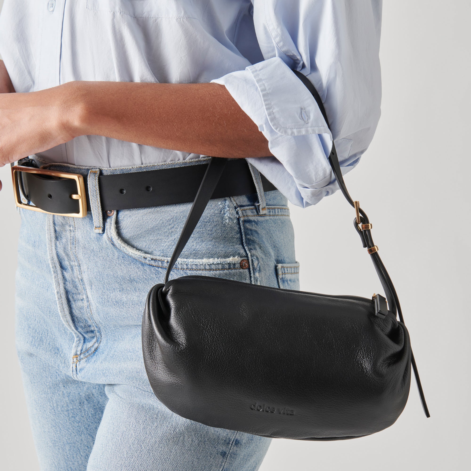 LIVI BLACK LEATHER