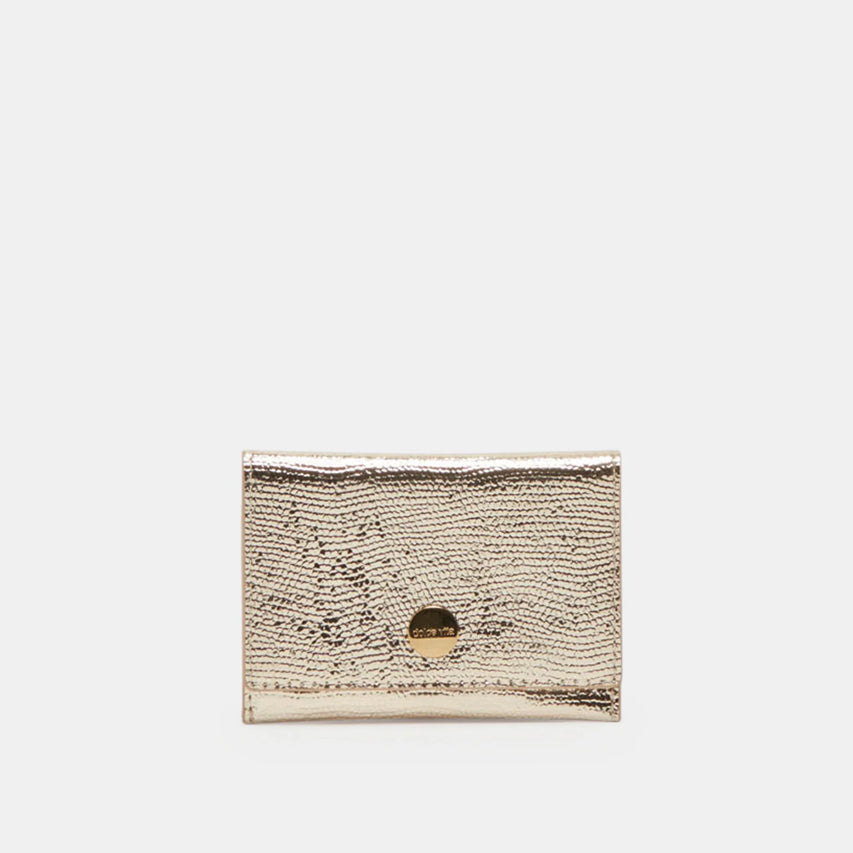 MINNIE GOLD LEATHER