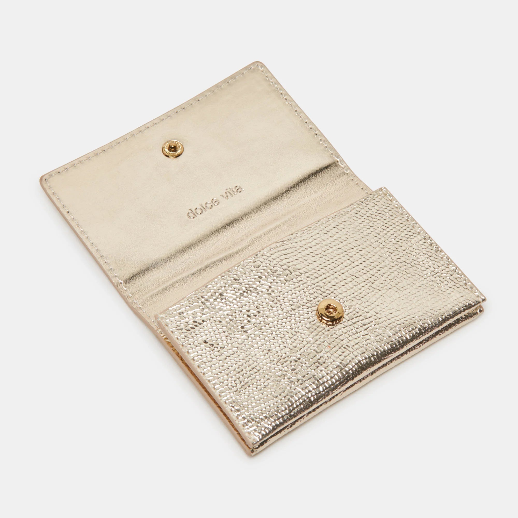 MINNIE GOLD LEATHER