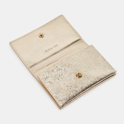 MINNIE GOLD LEATHER
