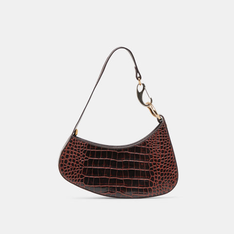 DOLCEVITA SKYLAR CHOCOLATE CROCO Handbags