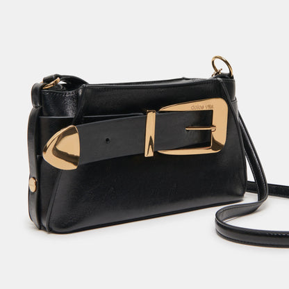 WENDY BLACK LEATHER