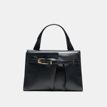 BORGO BLACK LEATHER