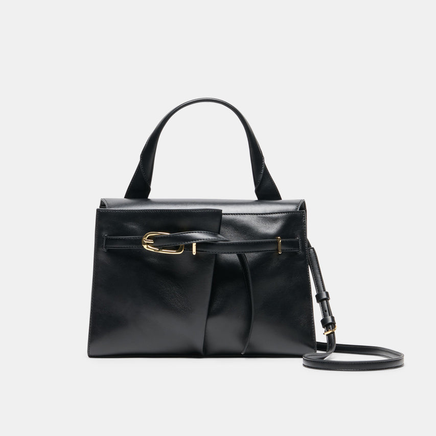 BORGO BLACK LEATHER