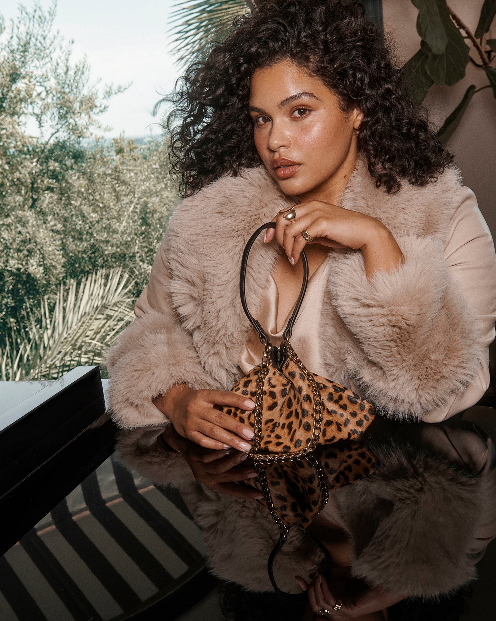 JAGGER-H LÉOPARD POILS DE VEAU