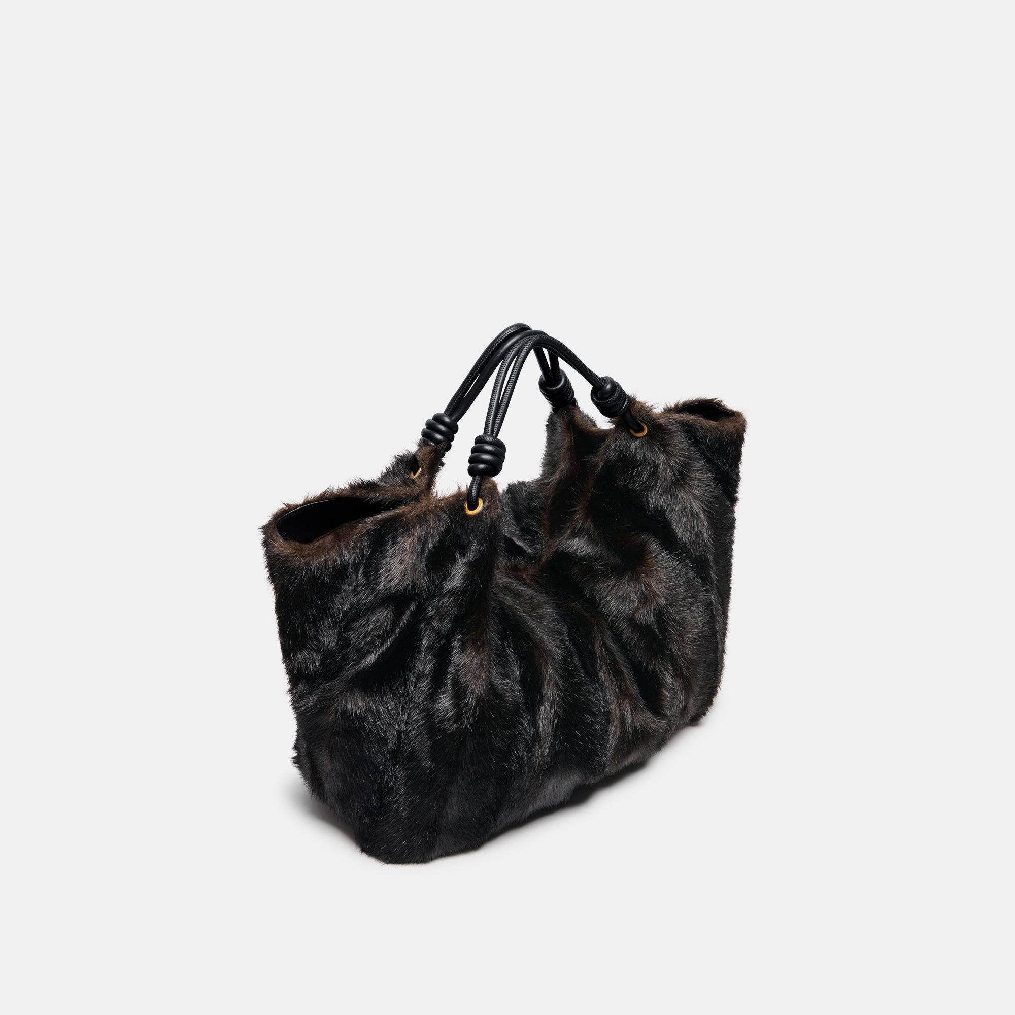 LILEE BLACK BROWN FAUX FUR - view 3