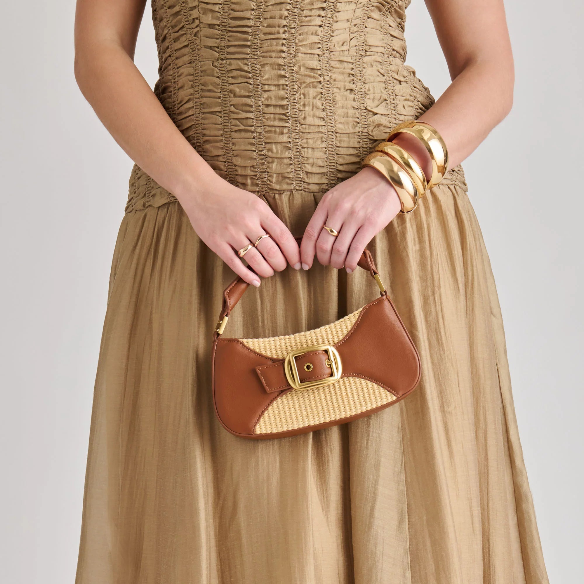NUALA SADDLE MULTI RAFFIA - view 5