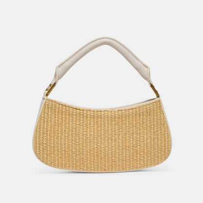 NUALA WHITE MULTI RAFFIA