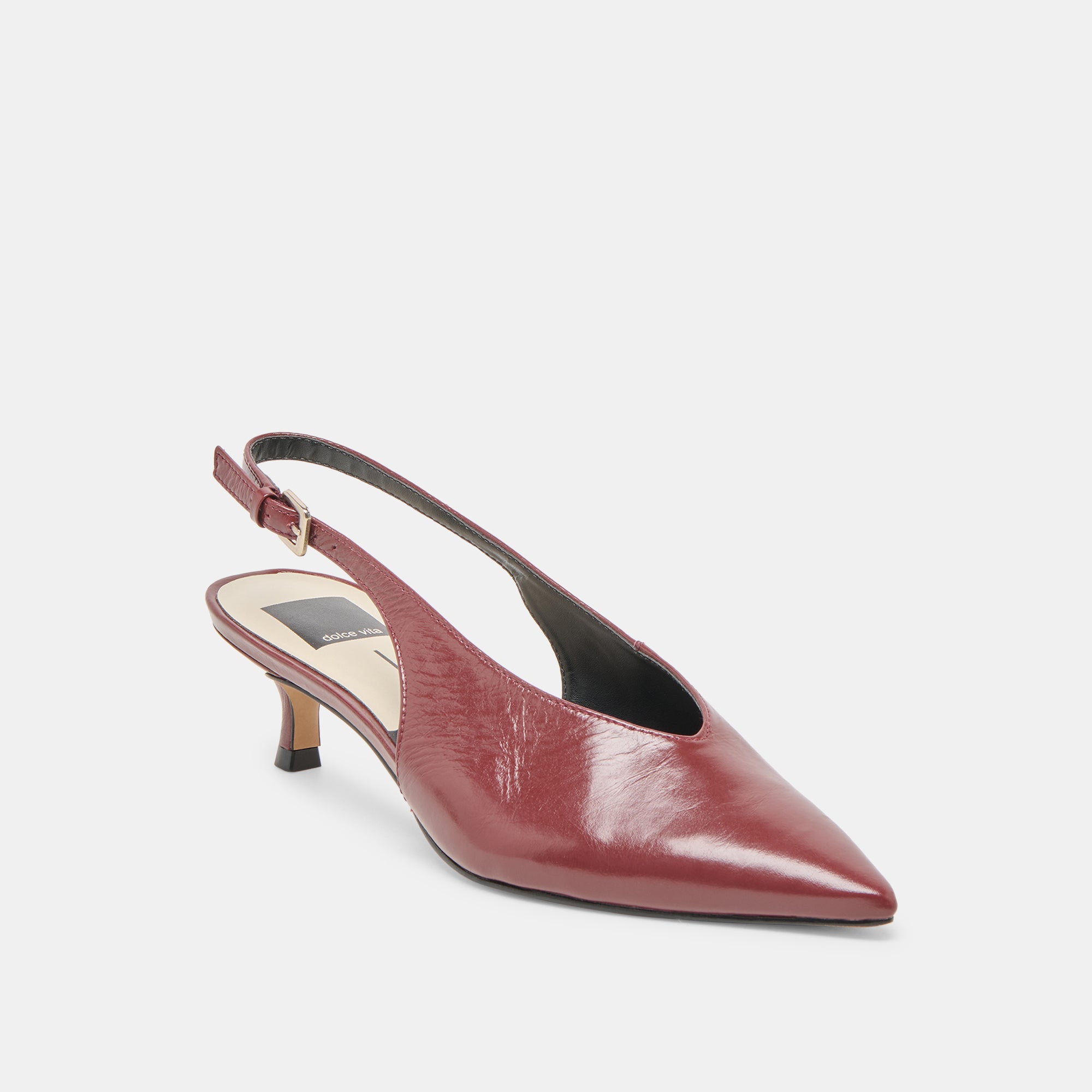 ALENNA OXBLOOD LEATHER