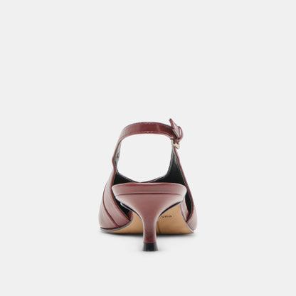 ALENNA OXBLOOD LEATHER