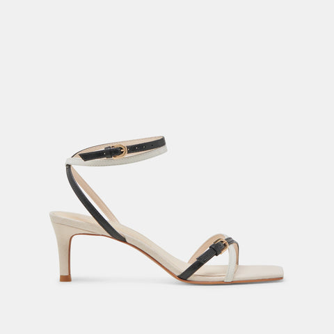 DOLCEVITA BAMBY WHITE BLACK All Sandals & Heels