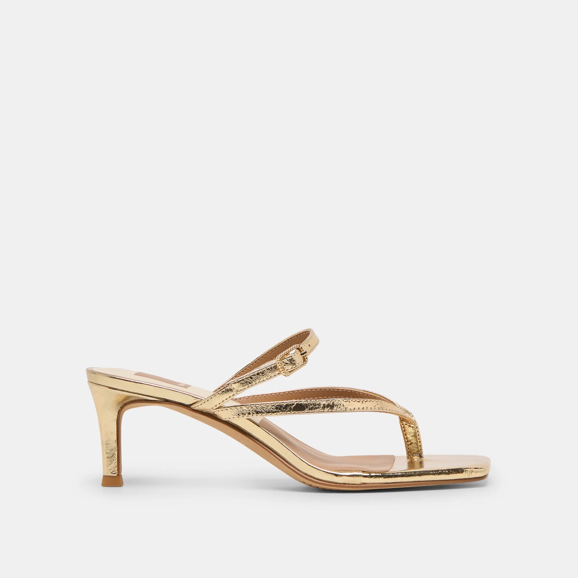 BIAGA Gold Leather Strappy Heels | Women's Designer Heels – Dolce