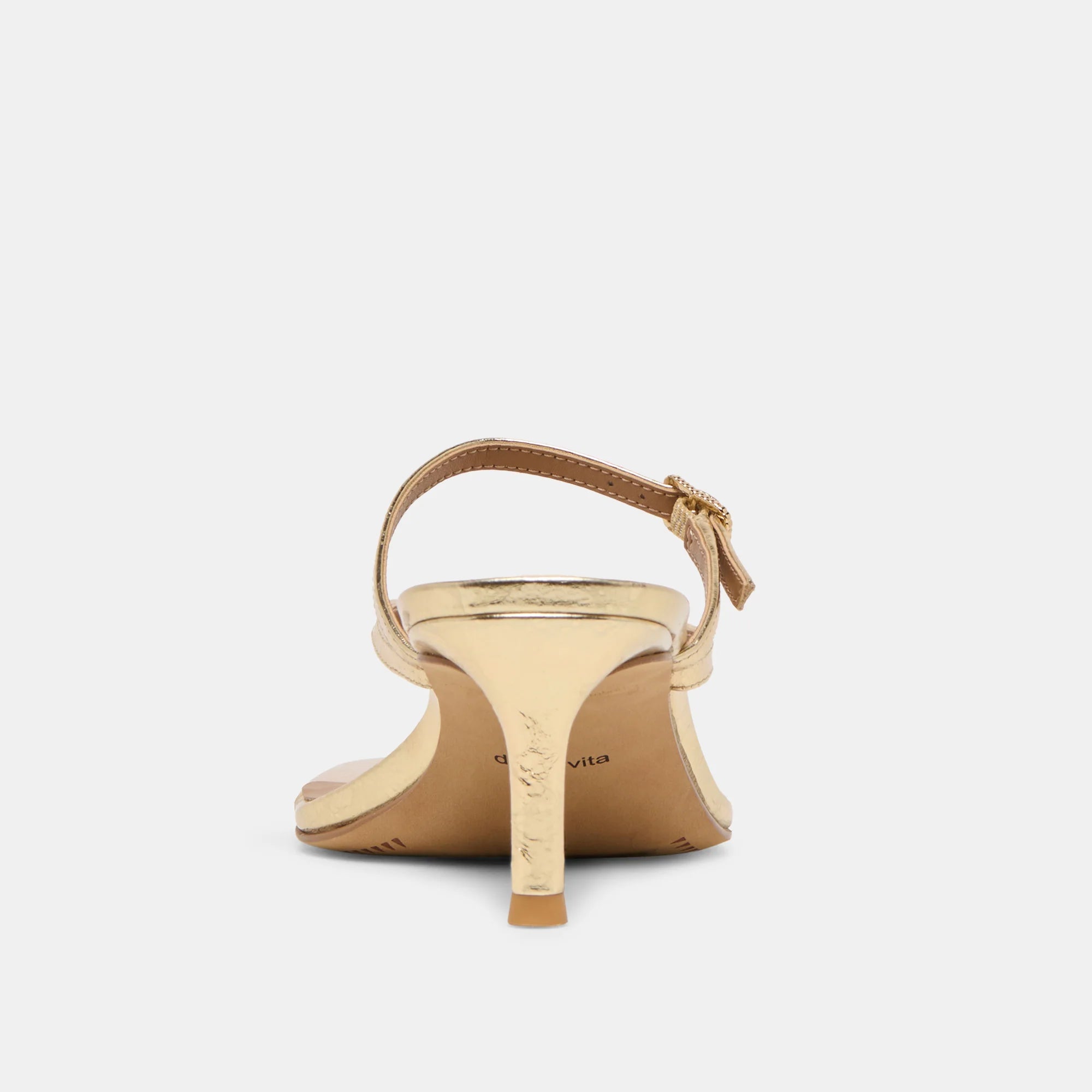 BIAGA Gold Leather Strappy Heels | Women's Designer Heels – Dolce