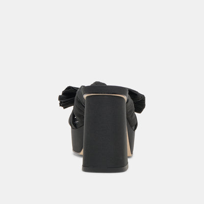 BLARE ONYX SATIN