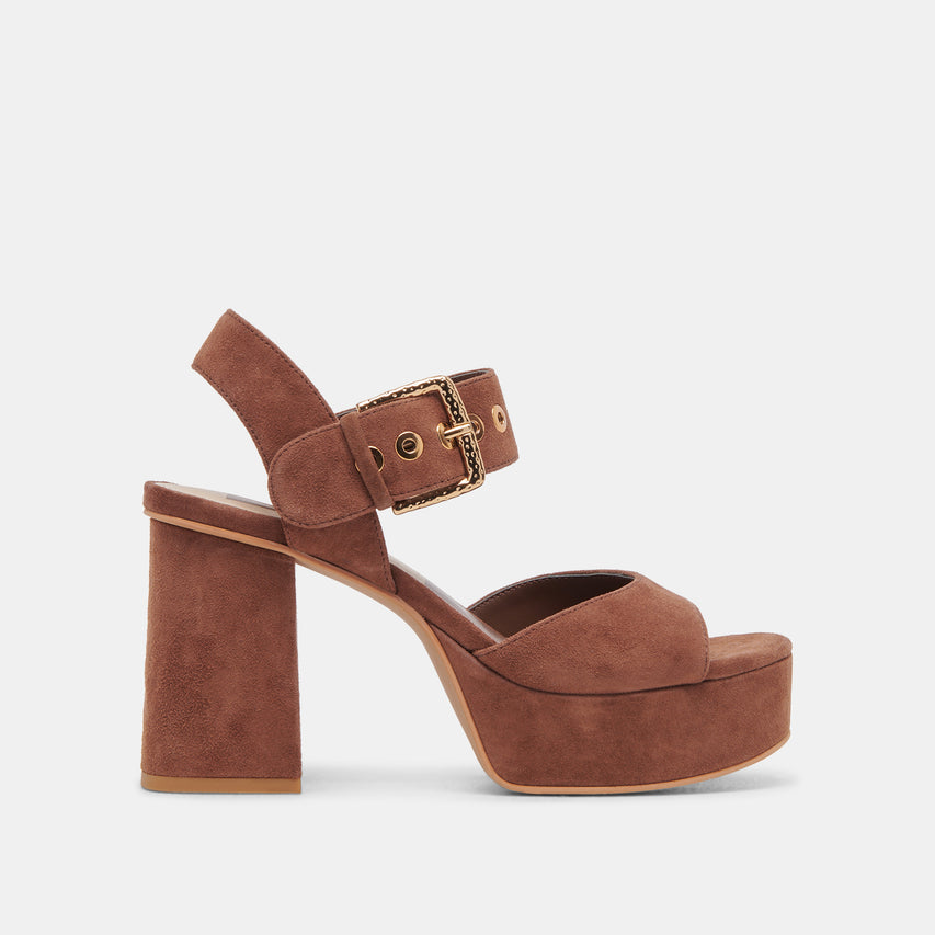 BOBBY COCOA SUEDE