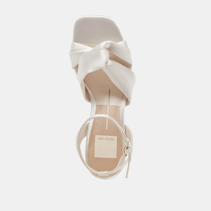 BRENNA IVOIRE SATIN