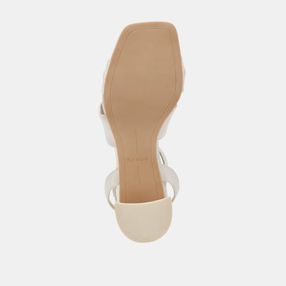 BRENNA IVOIRE SATIN