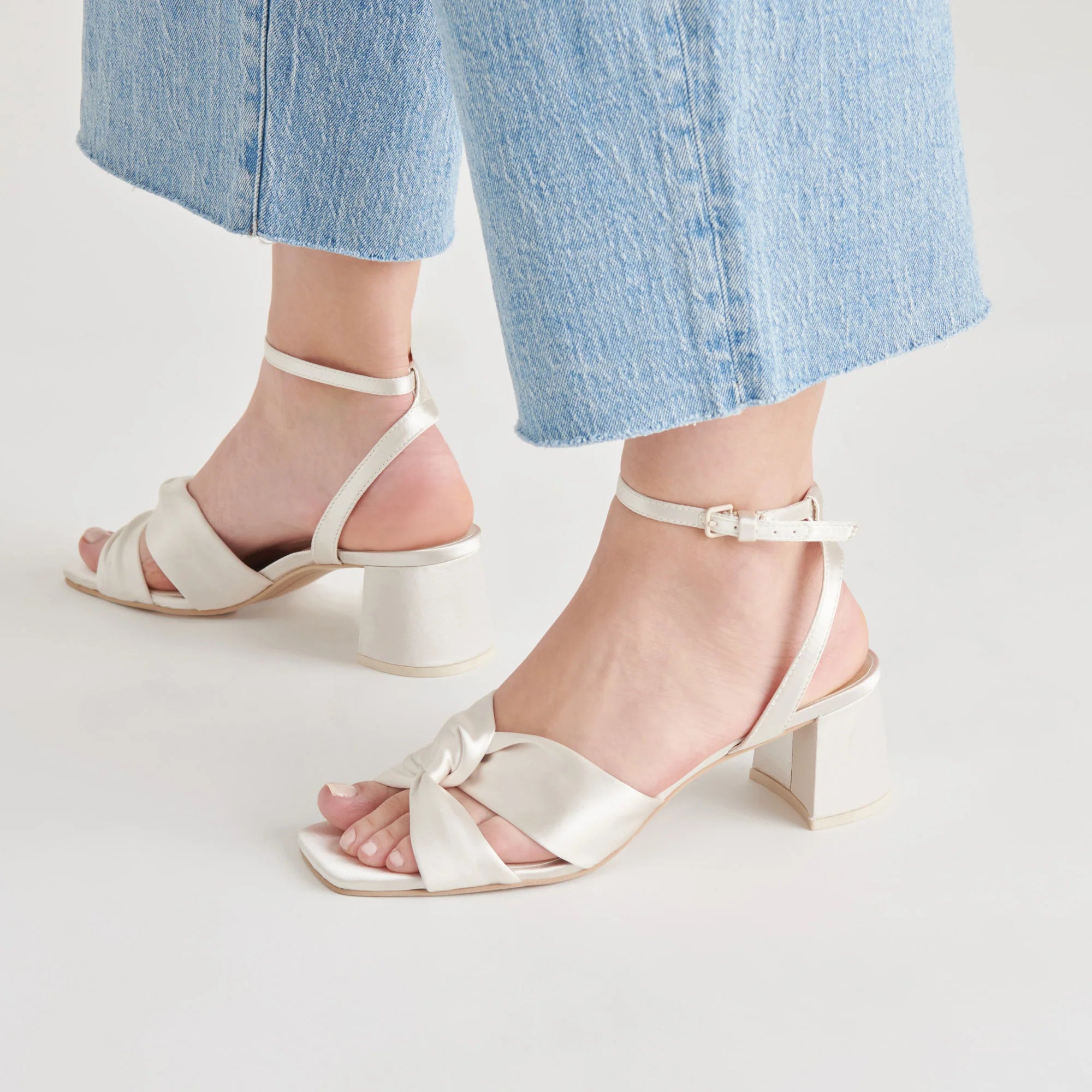 BRENNA IVOIRE SATIN