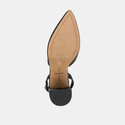 CAREL HAUT SATIN ONYX