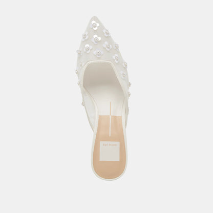 CLARA PEARL MAILLE BLANCHE