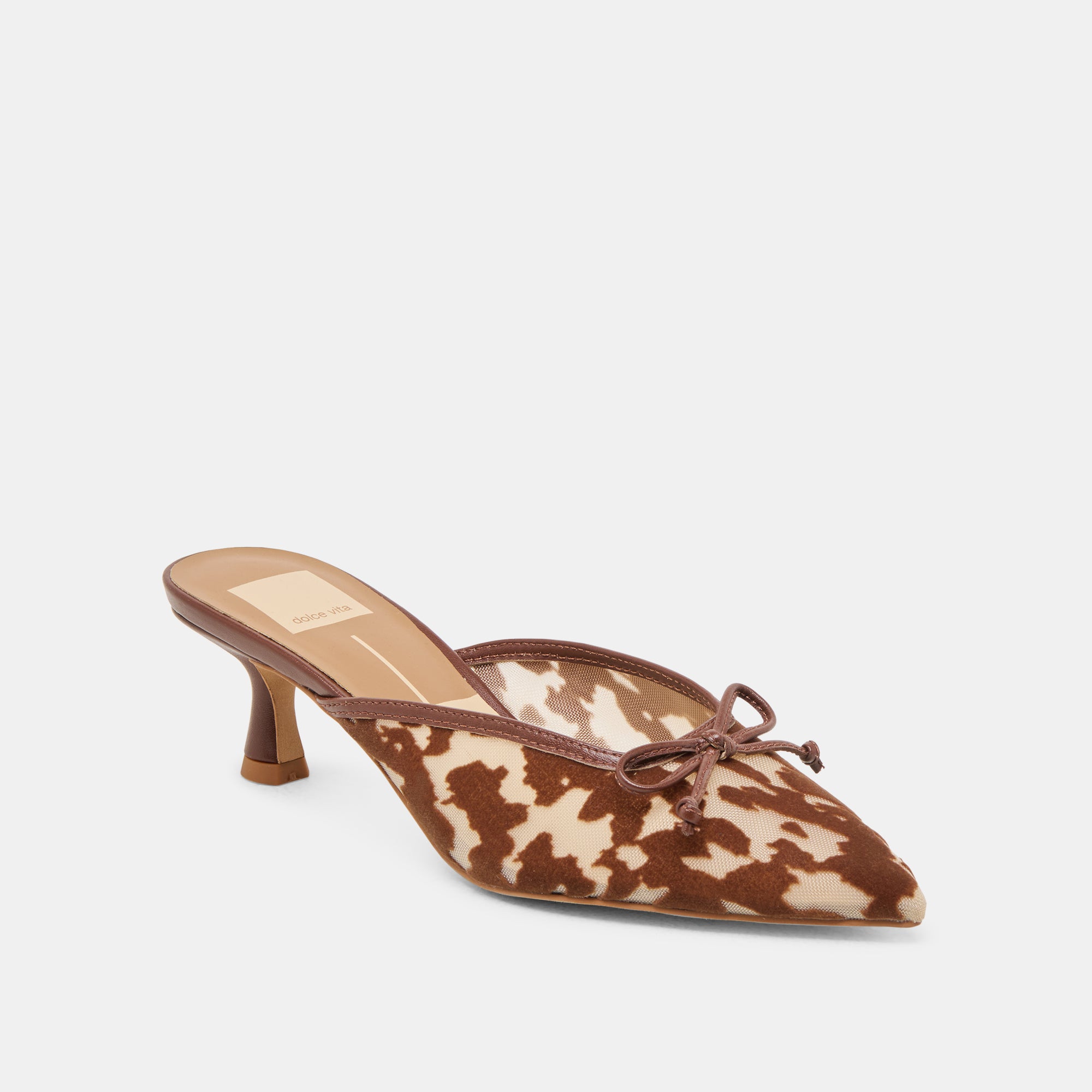 CLEO COCOA VELVET MESH