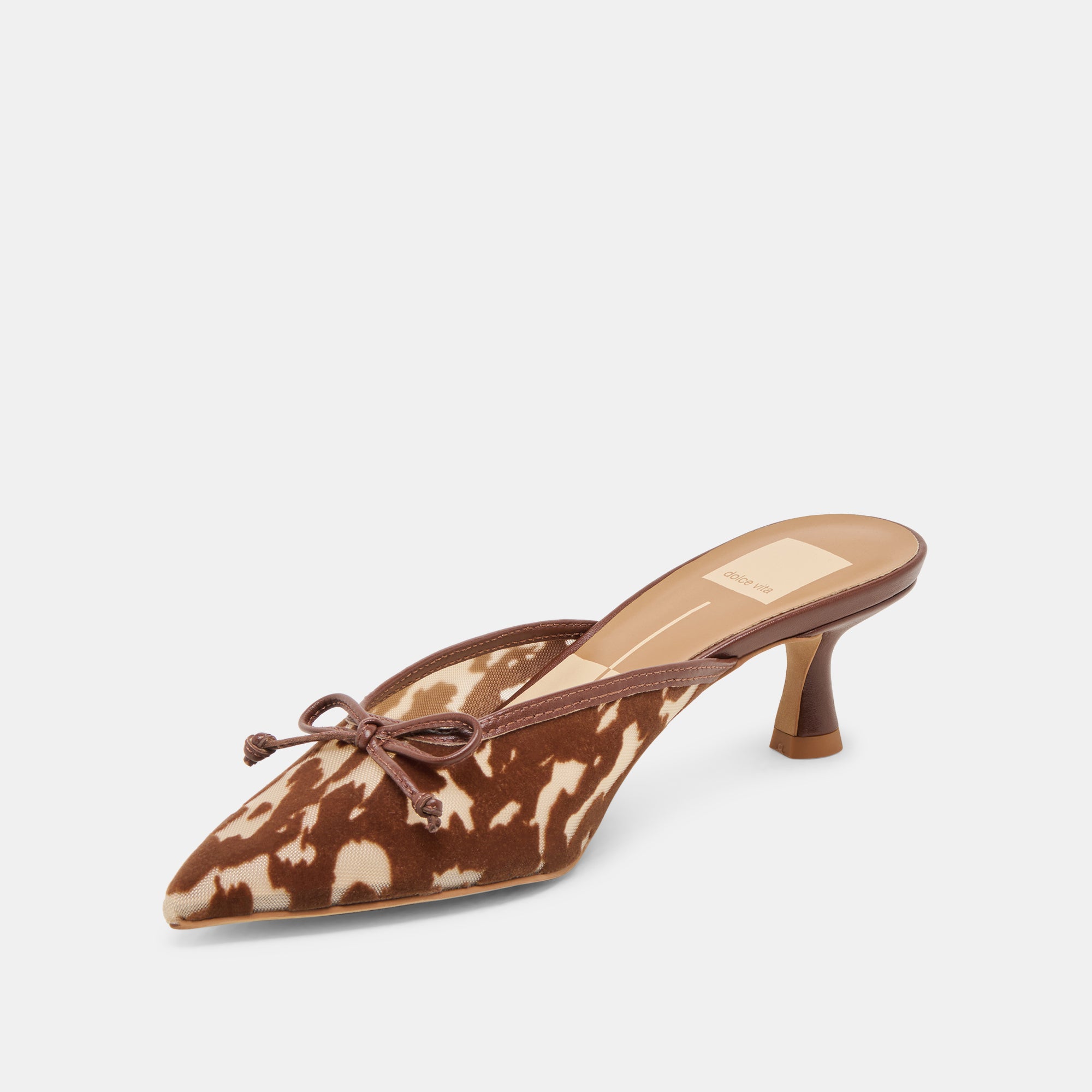 CLEO COCOA VELVET MESH