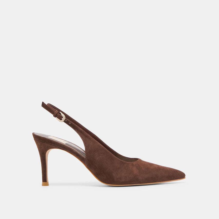 ELASI DARK BROWN SUEDE