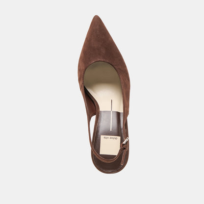 ELASI DARK BROWN SUEDE