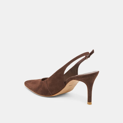 ELASI DARK BROWN SUEDE