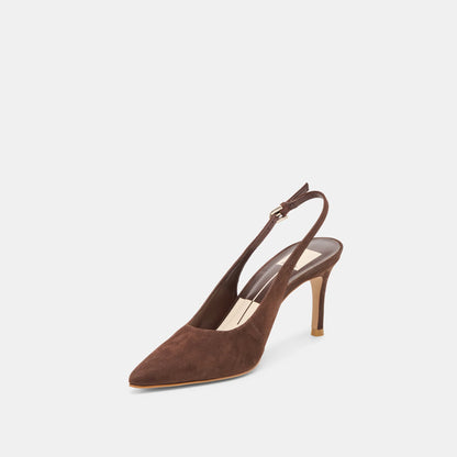 ELASI DARK BROWN SUEDE