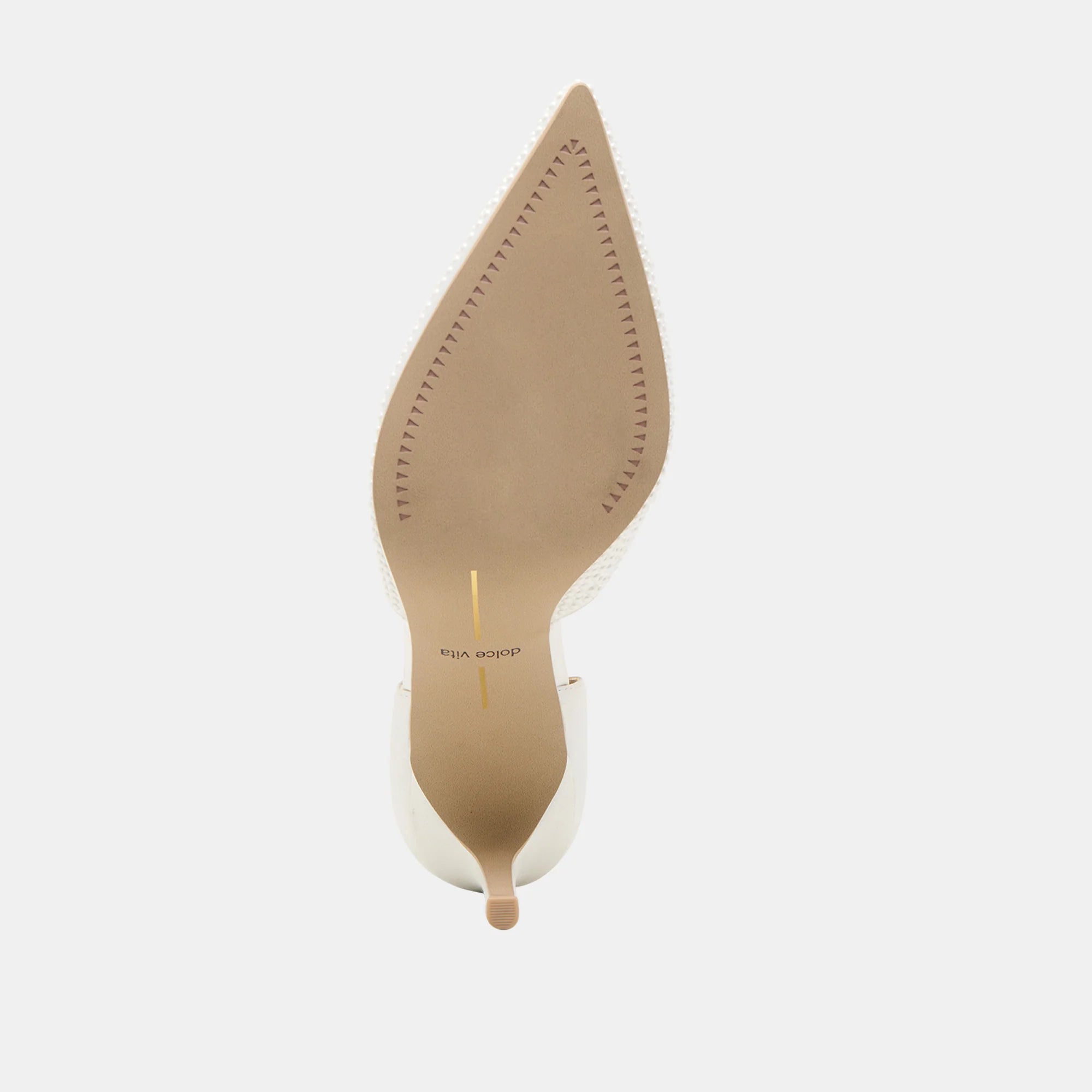 ELOY PEARL WHITE SATIN