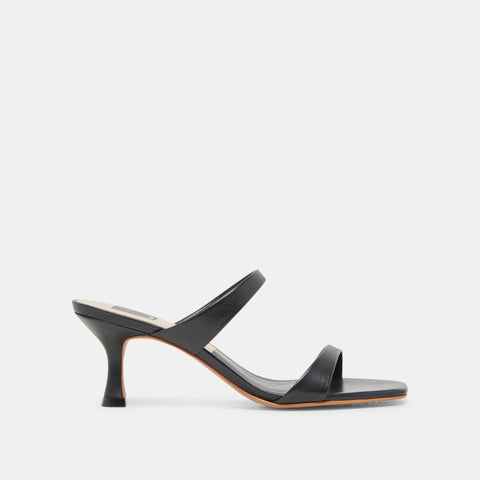 DOLCEVITA GENORA BLACK LEATHER All Sandals & Heels