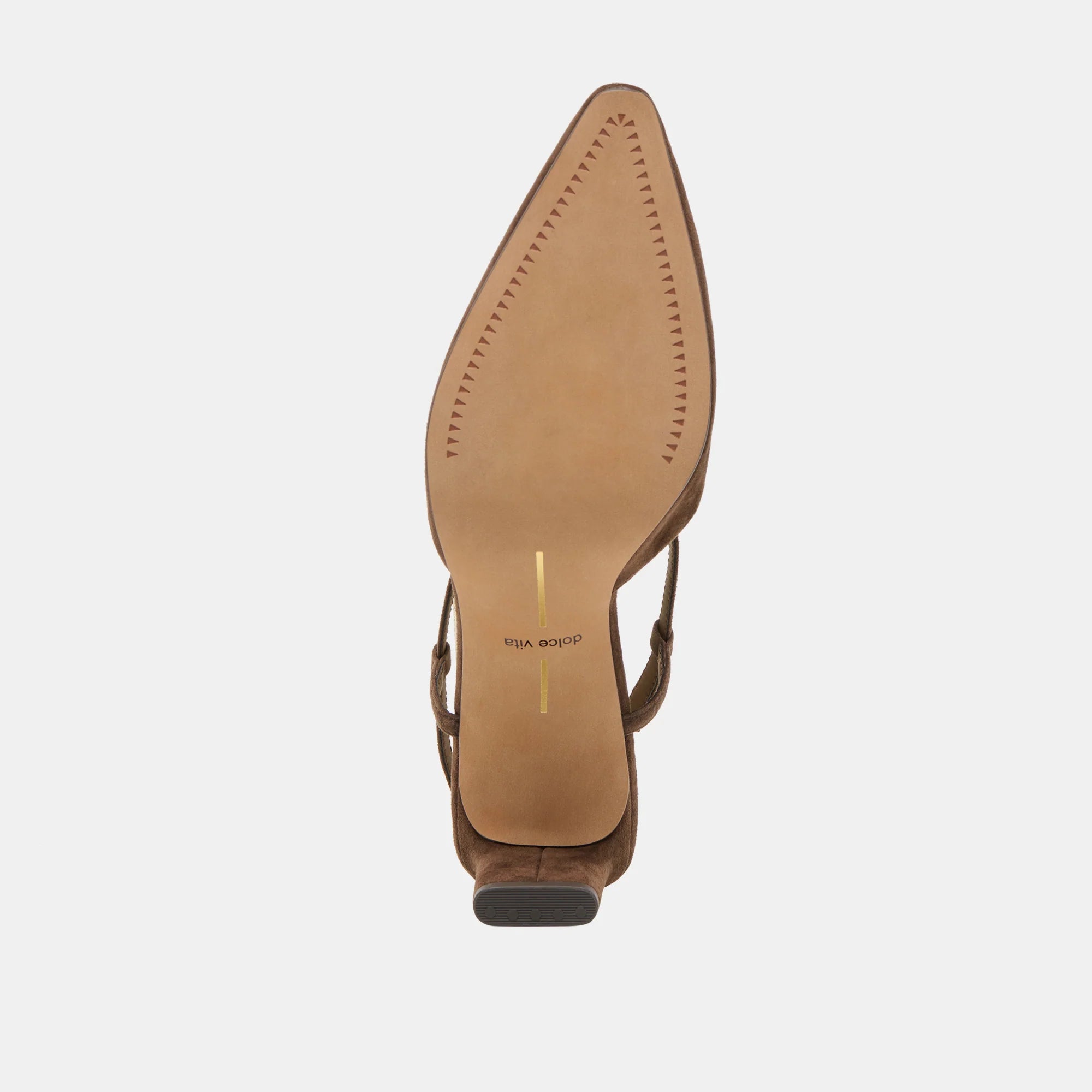 GINAY DARK BROWN SUEDE