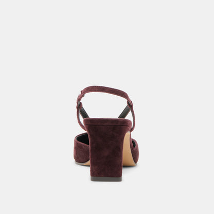 GINAY MULBERRY SUEDE