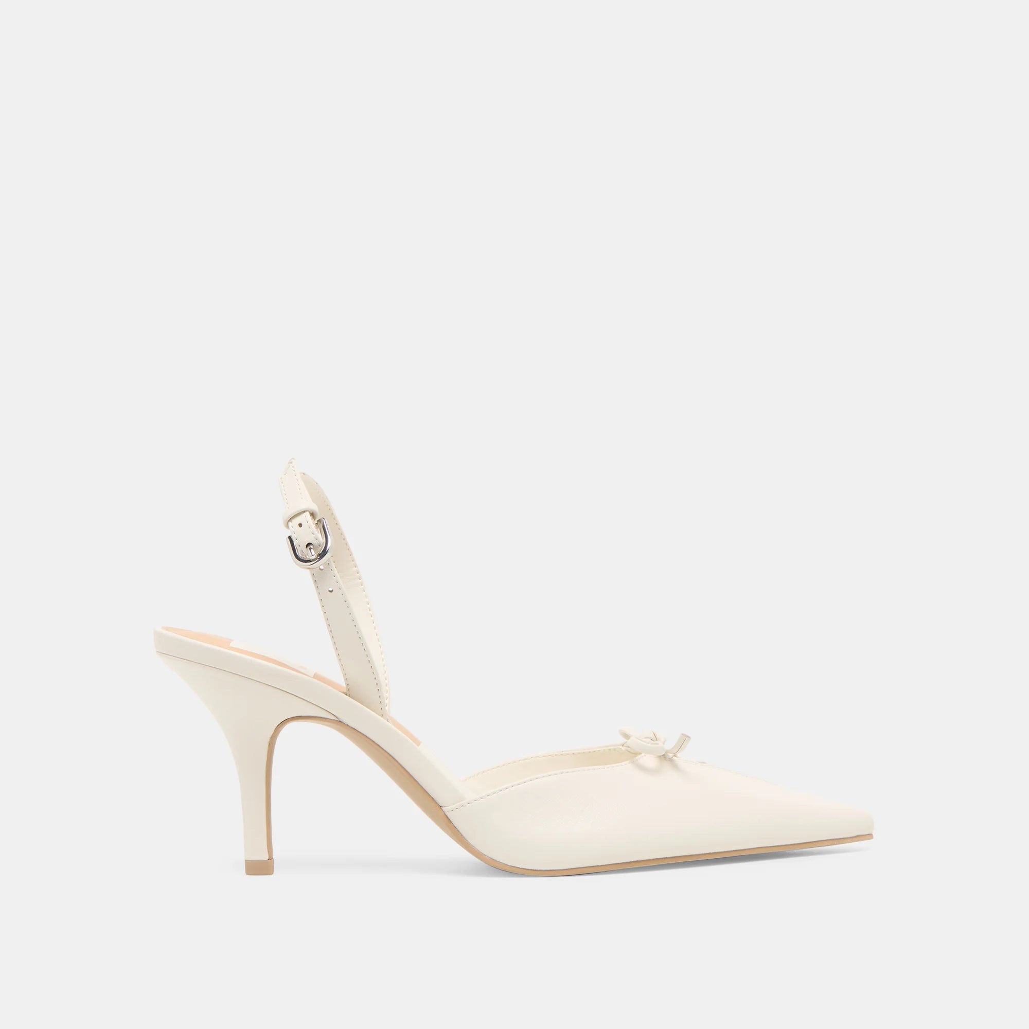 HAMYA CUIR BLANC