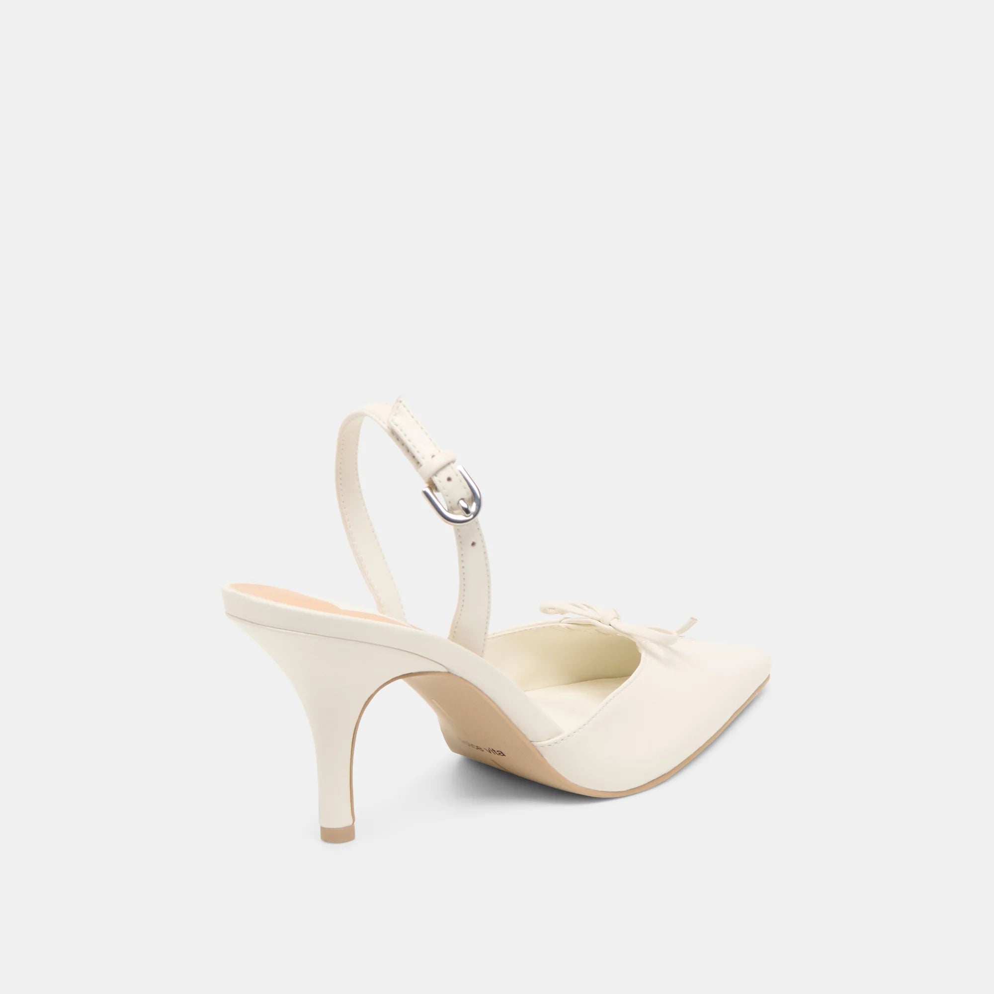 HAMYA CUIR BLANC - view 3