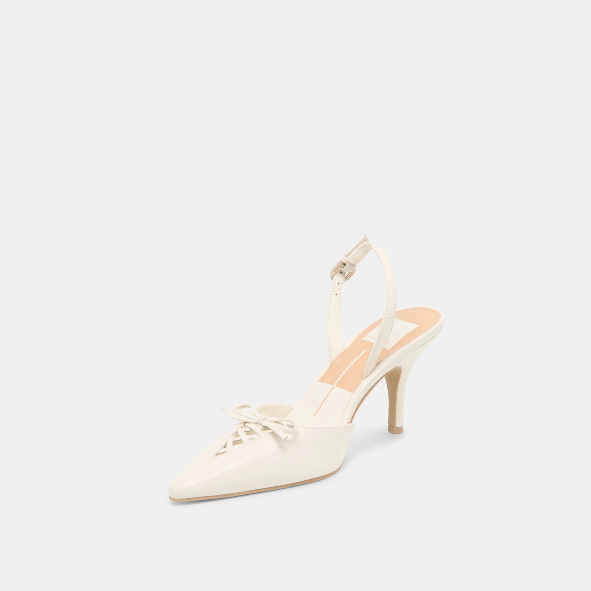 HAMYA CUIR BLANC - view 4