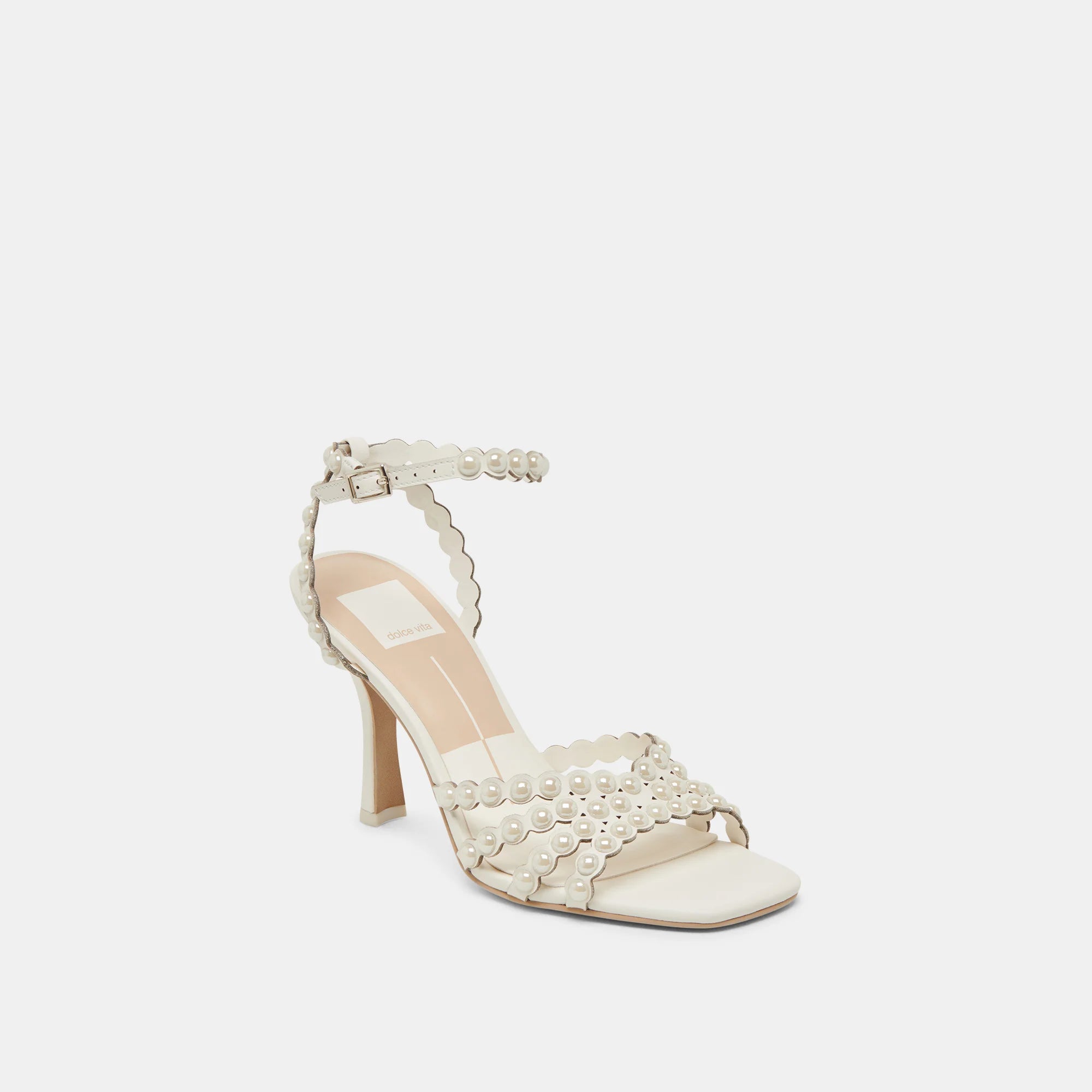 HELLEN PEARL CUIR BLANC - view 3