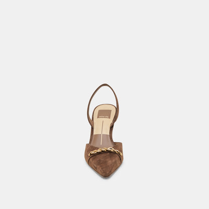 HILDAN DARK BROWN SUEDE