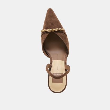 HILDAN DARK BROWN SUEDE
