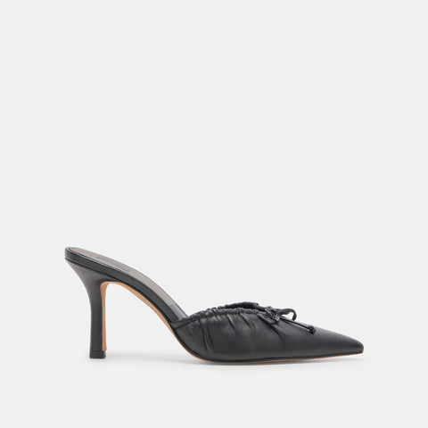 DOLCEVITA KAIRI BLACK LEATHER All Sandals & Heels