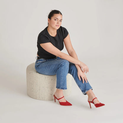 KANIKA CRIMSON SUEDE