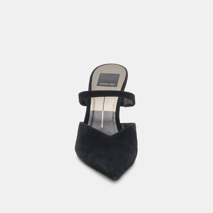 KANIKA BLACK SUEDE