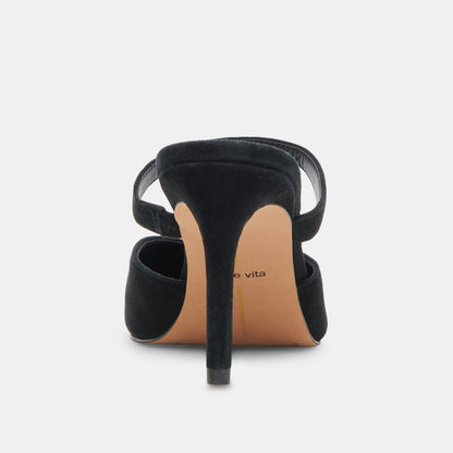 KANIKA BLACK SUEDE