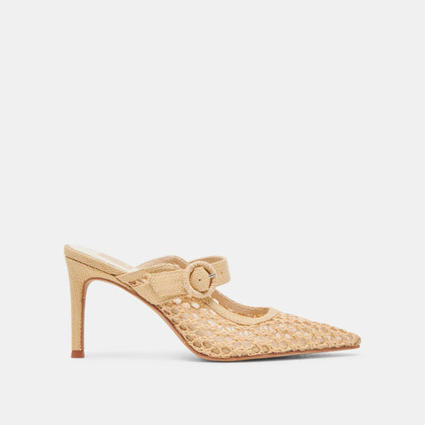 DOLCEVITA KEEKEE LT NATURAL RAFFIA All Sandals & Heels