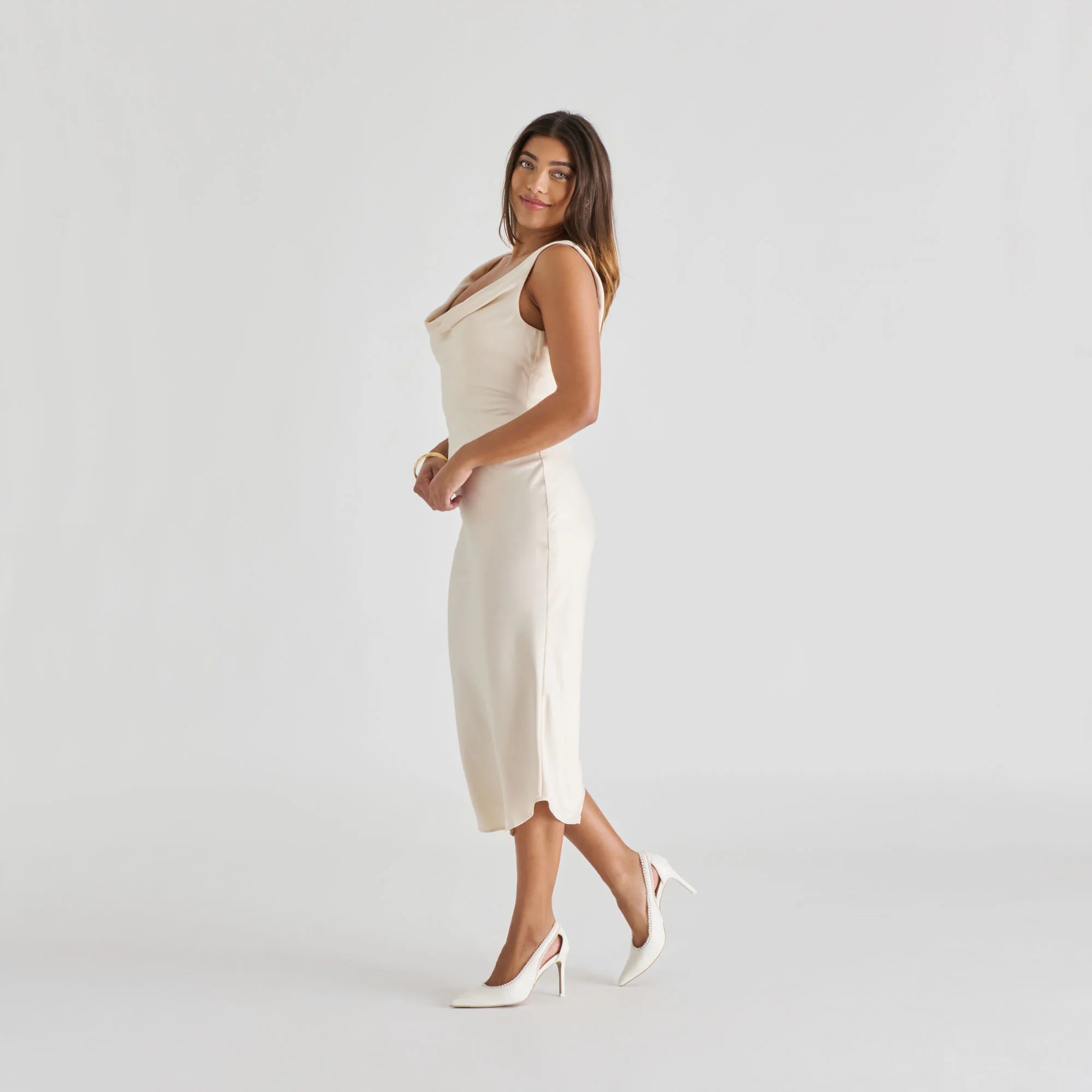 KELSON PERLE CUIR BLANC - view 4