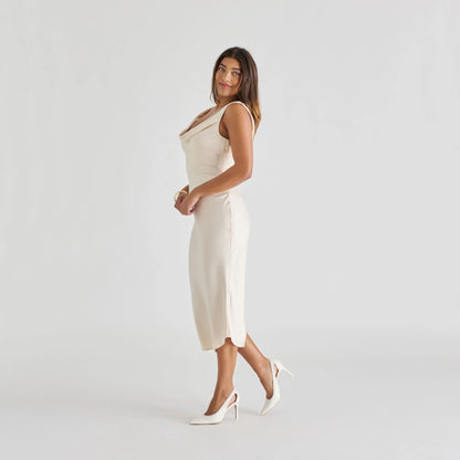 KELSON PERLE CUIR BLANC