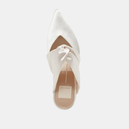 KELSY BLANC CASSÉ SATINÉ